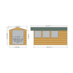 Shire 7 X 13ft Jersey Double Door Garden Shed - Including Installation 16 Shire 7 X 13ft Jersey Double Door Garden Shed - Including Installation -Garden Care Shop 13505244 3224926470185545