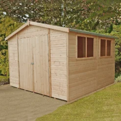 Shire 10 X 10ft Garden Workshop - Including Installation -Garden Care Shop 13505262 7514931995060953