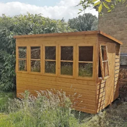Shire 8 X 8ft Sun Pent Shed 16 Shire 8 X 8ft Sun Pent Shed -Garden Care Shop 13505279 1044931996562267