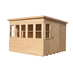Shire 8 X 8ft Sun Pent Shed