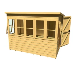Shire 8 X 8ft Sun Pent Shed 19 Shire 8 X 8ft Sun Pent Shed -Garden Care Shop 13505279 1614931996742567