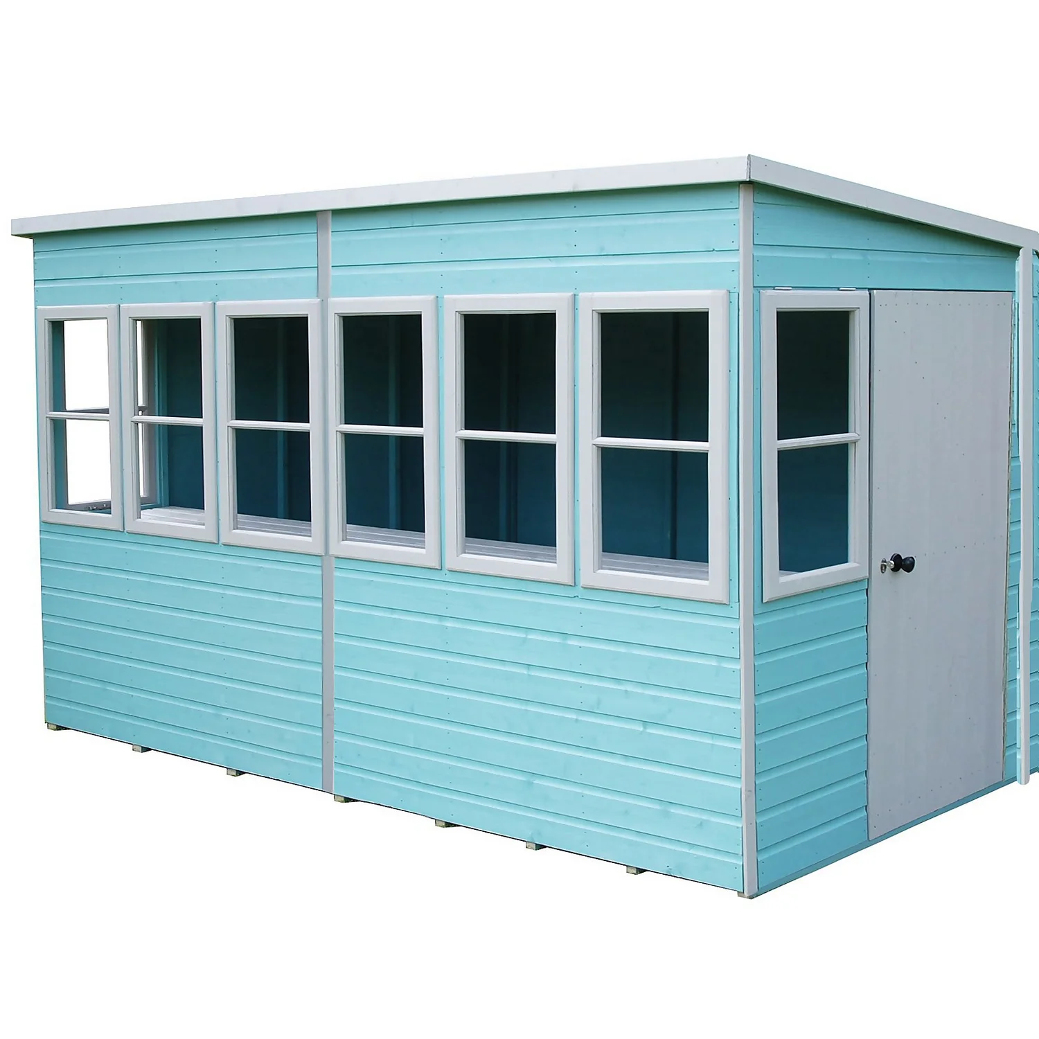 Shire 10 X 10ft Sun Pent Shed 11 Shire 10 X 10ft Sun Pent Shed - Image 9