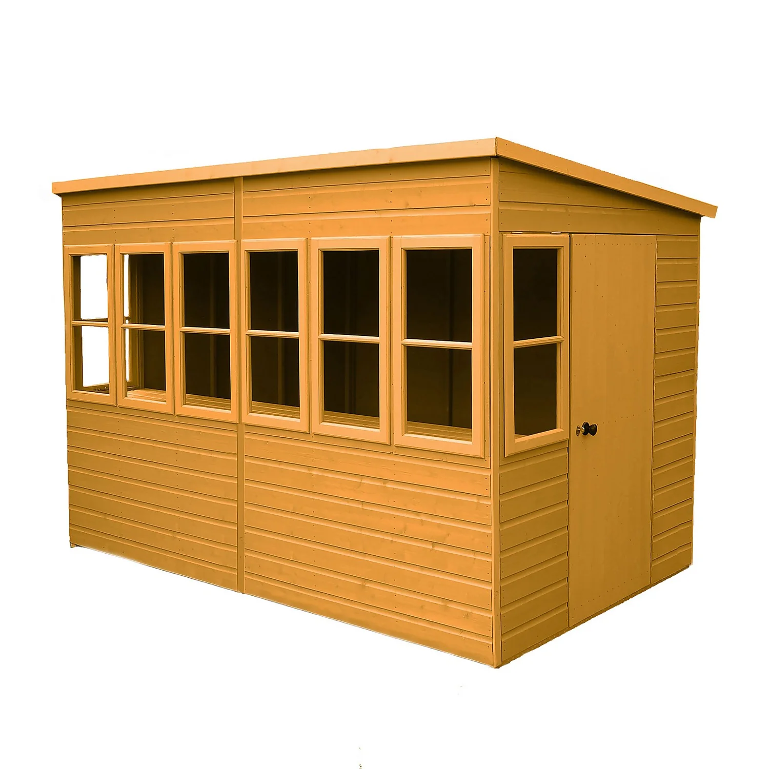 Shire 10 X 8ft Sun Pent Shed - Including Installation 3 Shire 10 X 8ft Sun Pent Shed - Including Installation