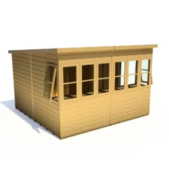 Shire 10 X 10ft Sun Pent Shed - Including Installation 20 Shire 10 X 10ft Sun Pent Shed - Including Installation -Garden Care Shop 13505295 4144933734115749