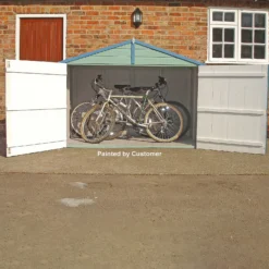 Shire 7 X 3ft Shiplap Double Door Bike Storage -Garden Care Shop 13505353 9064931992758897