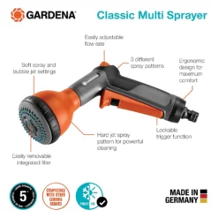 GARDENA Classic Multi-Sprayer -Garden Care Shop 13514455 1214926525285465