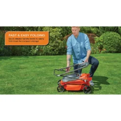 Flymo 36V EasiStore 380 Cordless Lawn Mower - 38cm -Garden Care Shop 13524792 7884936632021939
