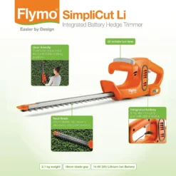 Flymo SimpliCut Cordless Hedge Trimmer 10 Flymo SimpliCut Cordless Hedge Trimmer -Garden Care Shop 13524808 1594936857993480
