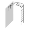 Agriframes Wall Arch - (H)2.3 X (W)1.8 X (D)0.45 M - Black -Garden Care Shop 13526225 1074936305066318