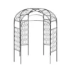 Agriframes Round Gazebo - (H)2.2 X (Diameter)1.8 M - Black 1 Agriframes Round Gazebo - (H)2.2 X (Diameter)1.8 M - Black -Garden Care Shop 13526254 1974935041271867