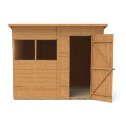Shiplap Dip Treated 8x6ft Pent Shed -Garden Care Shop 13529677 2664941757016658