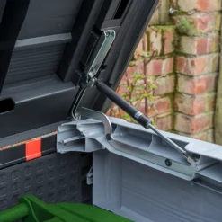 Keter Store It Out Ace Outdoor Garden Storage Shed 1200L - Grey / Graphite -Garden Care Shop 13531577 1644925770838397