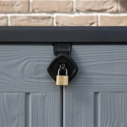 Keter Store It Out Ace Outdoor Garden Storage Shed 1200L - Grey / Graphite -Garden Care Shop 13531577 2124925770796016