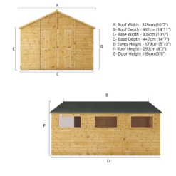 Mercia 15ft X 10ft Premium Shiplap Modular Workshop Shed 18 Mercia 15ft X 10ft Premium Shiplap Modular Workshop Shed -Garden Care Shop 13555754 7504949338654878