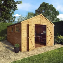Mercia 15ft X 10ft Premium Shiplap Modular Workshop Shed 20 Mercia 15ft X 10ft Premium Shiplap Modular Workshop Shed -Garden Care Shop 13555754 9984949338751250
