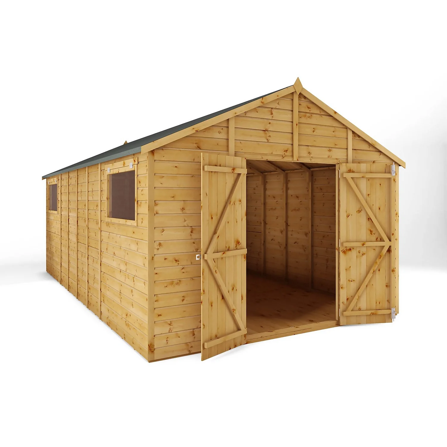 Mercia 18ft X 10ft Premium Shiplap Modular Workshop Shed 12 Mercia 18ft X 10ft Premium Shiplap Modular Workshop Shed - Image 10