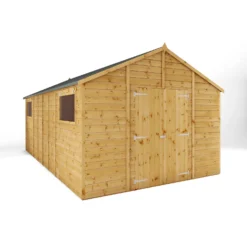 Mercia 18ft X 10ft Premium Shiplap Modular Workshop Shed