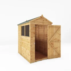 Mercia 6ft X 4ft Premium Shiplap Apex Shed - Including Installation -Garden Care Shop 13555761 1824949334305145