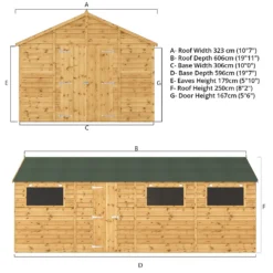 Mercia 20ft X 10ft Premium Shiplap Modular Workshop Shed - Including Installation 18 Mercia 20ft X 10ft Premium Shiplap Modular Workshop Shed - Including Installation -Garden Care Shop 13555765 1604949337915321