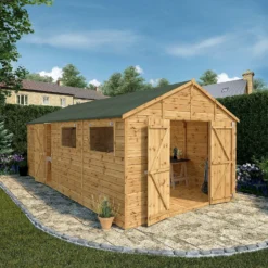 Mercia 20ft X 10ft Premium Shiplap Modular Workshop Shed - Including Installation 20 Mercia 20ft X 10ft Premium Shiplap Modular Workshop Shed - Including Installation -Garden Care Shop 13555765 2104949337996930
