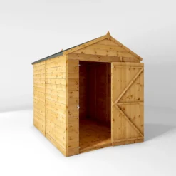 Mercia 8ft X 6ft Premium Windowless Shiplap Apex Shed -Garden Care Shop 13555779 6484949334466170