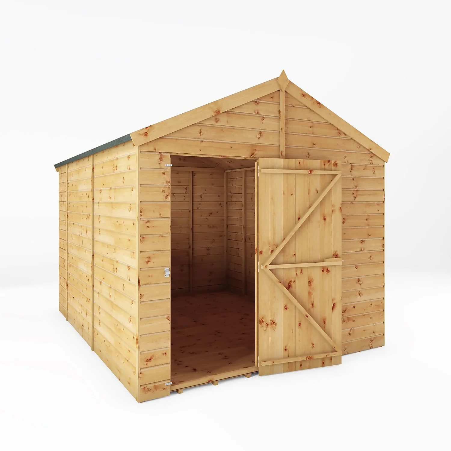 Mercia 10ft X 8ft Premium Windowless Shiplap Apex Shed 12 Mercia 10ft X 8ft Premium Windowless Shiplap Apex Shed - Image 10