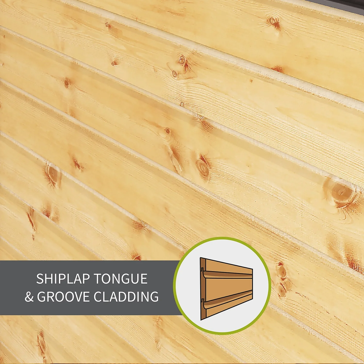 Mercia 10ft X 8ft Premium Windowless Shiplap Apex Shed 5 Mercia 10ft X 8ft Premium Windowless Shiplap Apex Shed - Image 3
