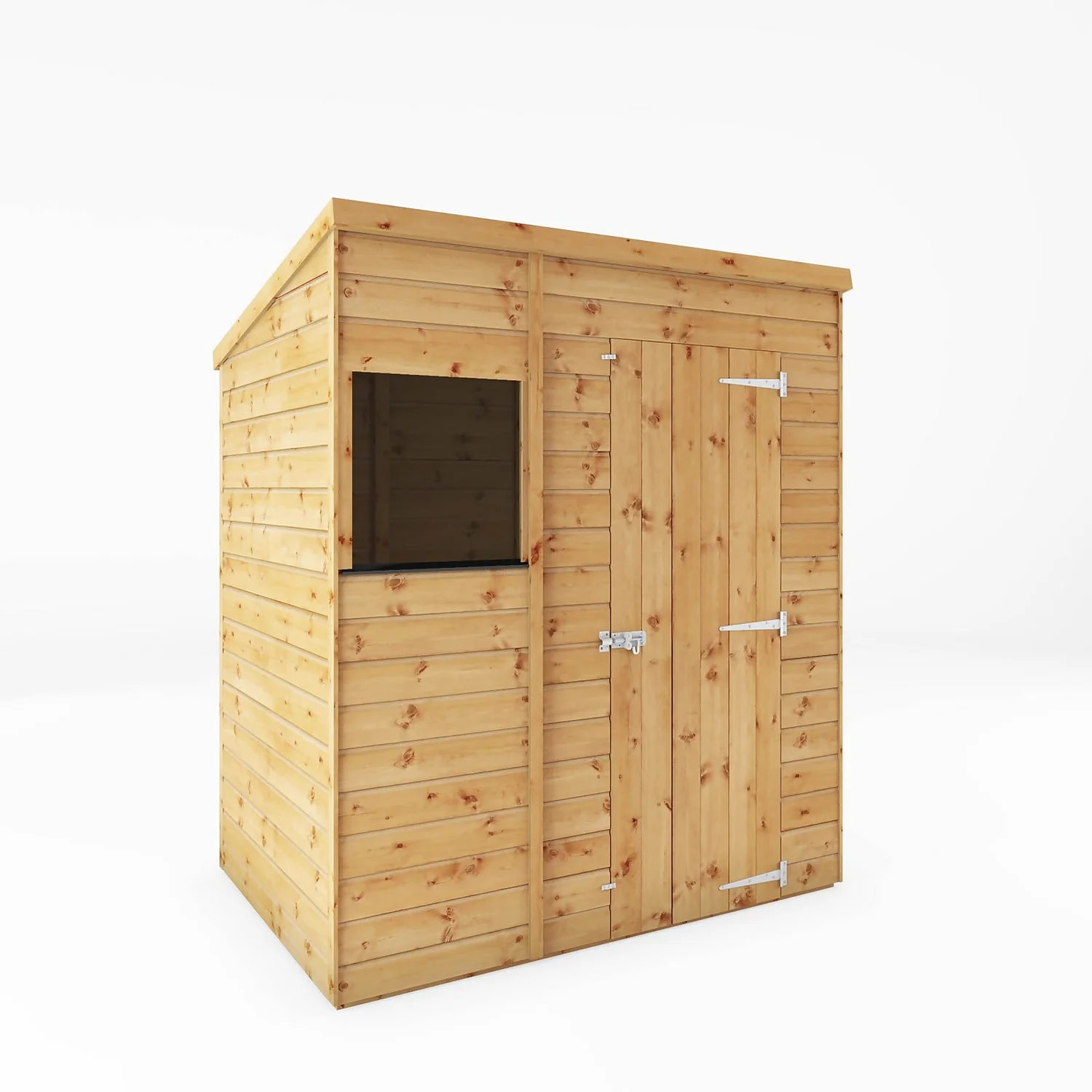 Mercia 6ft X 4ft Premium Shiplap Pent Shed 3 Mercia 6ft X 4ft Premium Shiplap Pent Shed