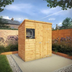 Mercia 6ft X 4ft Premium Shiplap Pent Shed - Including Installation -Garden Care Shop 13555797 1104949332611351