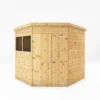 Mercia 7ft X 7ft Premium Shiplap Corner Shed - Including Installation -Garden Care Shop 13555799 1124949335857396