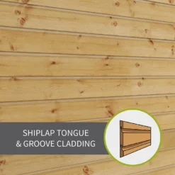 Mercia 5ft X 6ft Honeysuckle Wooden Playhouse - Installation Included -Garden Care Shop 13555816 1394951879973607