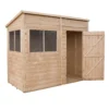Mercia 8ft X 4ft Premium Shiplap Modular Pent Shed -Garden Care Shop 13555851 7804949335963389