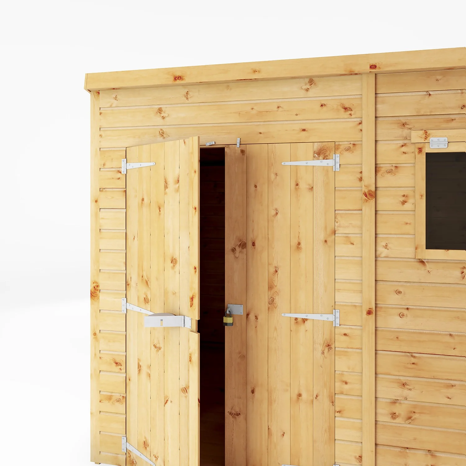 Mercia 10ft X 8ft Premium Shiplap Pent Shed - Including Installation 5 Mercia 10ft X 8ft Premium Shiplap Pent Shed - Including Installation - Image 3