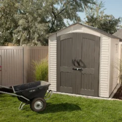 Lifetime Plastic Outdoor Storage Shed - 7x7ft -Garden Care Shop 13660826 4494949045632983