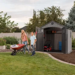 Lifetime Plastic Outdoor Storage Shed - 8x7.5ft 11 Lifetime Plastic Outdoor Storage Shed - 8x7.5ft -Garden Care Shop 13660827 4954949053146588
