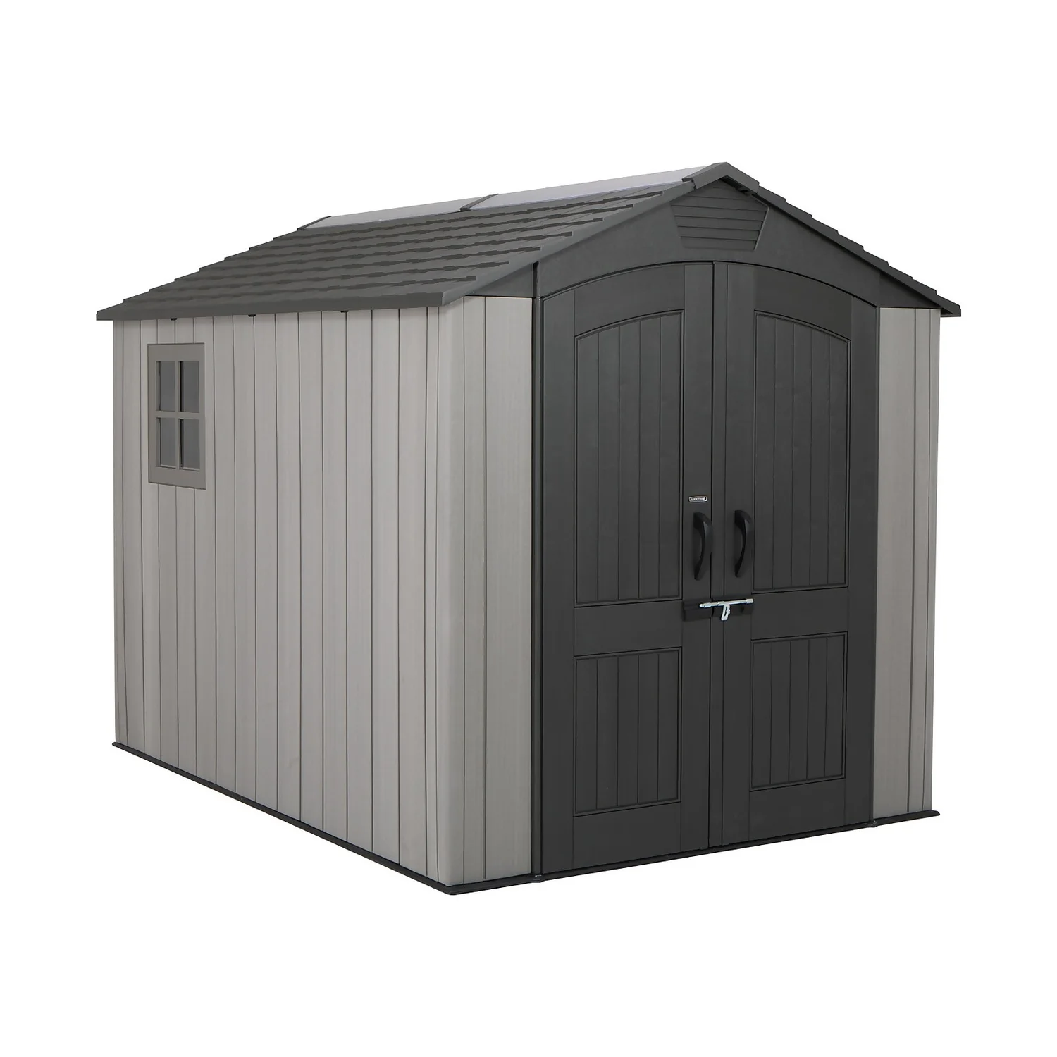 Lifetime Plastic Outdoor Storage Shed - 7x9.5ft 3 Lifetime Plastic Outdoor Storage Shed - 7x9.5ft