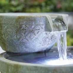 Stylish Fountain Oasis Water Feature With LEDs 11 Stylish Fountain Oasis Water Feature With LEDs -Garden Care Shop 13846043 6794962028176288