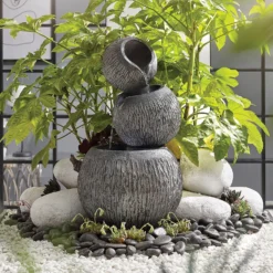 Stylish Fountain Illusion Falls Water Feature With LEDs 11 Stylish Fountain Illusion Falls Water Feature With LEDs -Garden Care Shop 13846045 1784962027585657