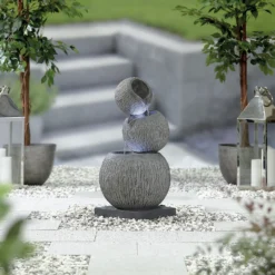 Stylish Fountain Illusion Falls Water Feature With LEDs 13 Stylish Fountain Illusion Falls Water Feature With LEDs -Garden Care Shop 13846045 3854962027687717