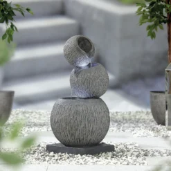 Stylish Fountain Illusion Falls Water Feature With LEDs 14 Stylish Fountain Illusion Falls Water Feature With LEDs -Garden Care Shop 13846045 4344962027737883