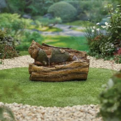 Stylish Fountain Balsam Pools Water Feature With LEDs -Garden Care Shop 13846062 2644962027679026