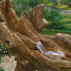 Stylish Fountain Knotted Willow Falls Water Feature With LEDs 10 Stylish Fountain Knotted Willow Falls Water Feature With LEDs -Garden Care Shop 13846064 1284962028036575