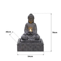 Stylish Fountain Serenity Water Feature With LEDs 9 Stylish Fountain Serenity Water Feature With LEDs -Garden Care Shop 13846069 1804978880968461