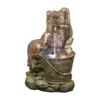 Stylish Fountain Playful Otters Water Feature With LEDs -Garden Care Shop 13846072 1804962027658425