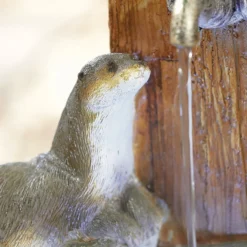 Stylish Fountain Playful Otters Water Feature With LEDs 16 Stylish Fountain Playful Otters Water Feature With LEDs -Garden Care Shop 13846072 8474962027929886
