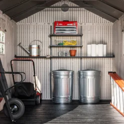 Lifetime 8x 12.5ft Plastic Outdoor Storage Shed - Installation Included 15 Lifetime 8x 12.5ft Plastic Outdoor Storage Shed - Installation Included -Garden Care Shop 13911313 1854978028242899