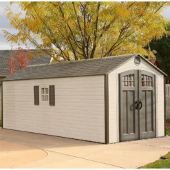 Lifetime 8 X 20ft Outdoor Storage Shed - Installation Included -Garden Care Shop 13911318 1824978027727415