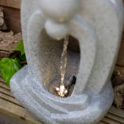 Stylish Fountain Zen Pour Garden Water Feature With LEDs 10 Stylish Fountain Zen Pour Garden Water Feature With LEDs -Garden Care Shop 13947173 3885005844790114