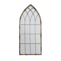 MirrorOutlet Rose Garden Rustic Arch Metal Garden Mirror- 115x50cm -Garden Care Shop 13950554 1374987138969488