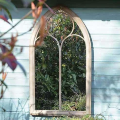MirrorOutlet Somerley Chapel Arch Metal Garden Mirror - 112x61cm 9 MirrorOutlet Somerley Chapel Arch Metal Garden Mirror - 112x61cm -Garden Care Shop 13950555 1704987139189172